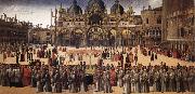 BELLINI, Gentile, Procession in Piazza San Marco